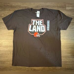 Cleveland Browns Adult 3XL NFL‎ football T-shirt! New with tags!